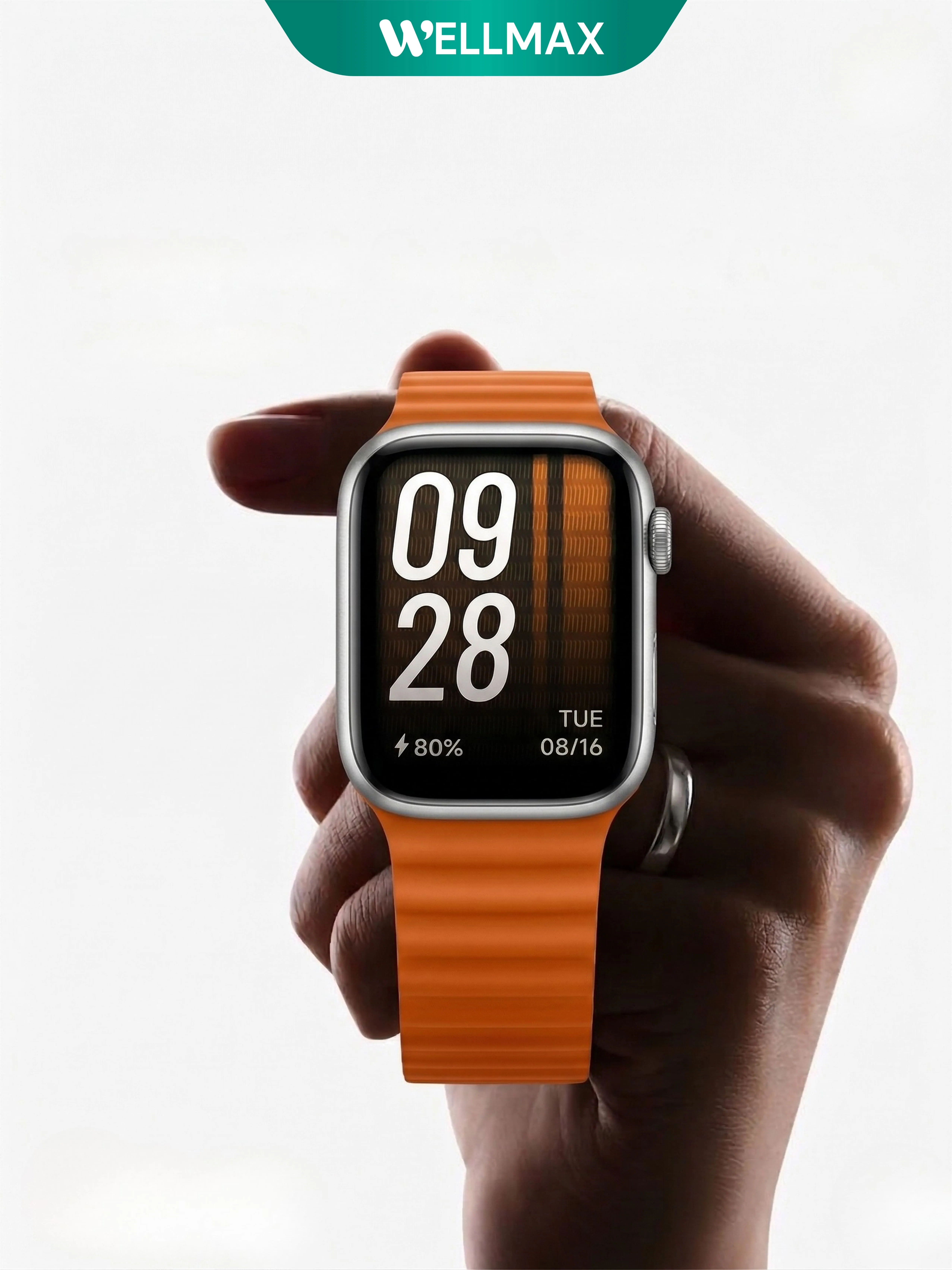 Smart Watch with 7+1 Bands Bluetooth Calling Fitness Tracker Touch